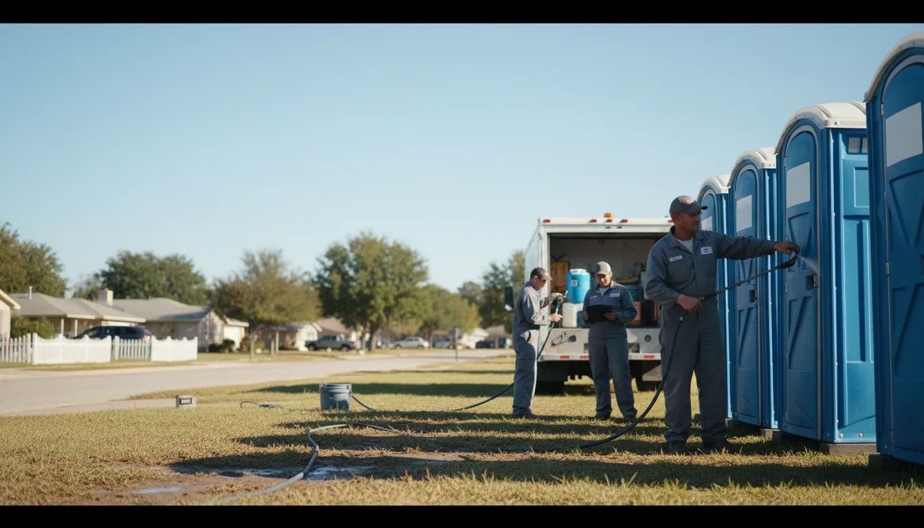 Long-Term Portable Toilet Rental in Moore, OK near me